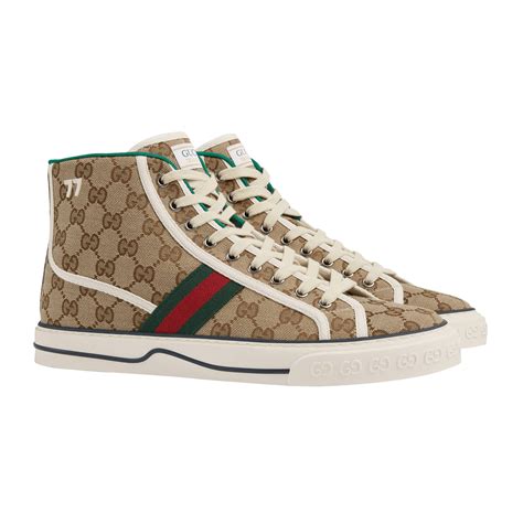 gucci men's tennis sneakers|Gucci sneakers with price.